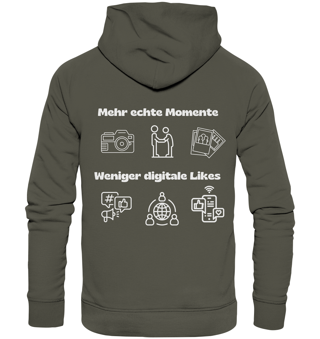 ThriveVibes - Real Moments Herren Hoodie