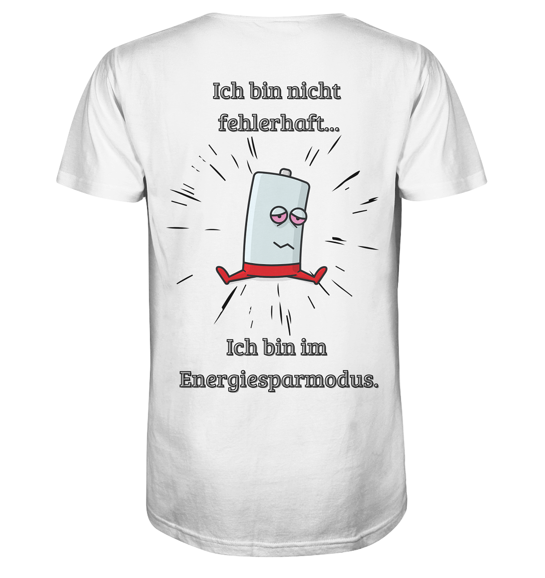 ThriveVibes - Low Battery Herren T-Shirt